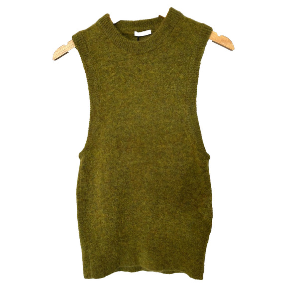 MARELLA | ELENICE Italian Mohair Wool Blend Sweater Vest RET $310 NWT Size S - Picture 2 of 8